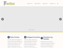 Tablet Screenshot of facilicoinc.com